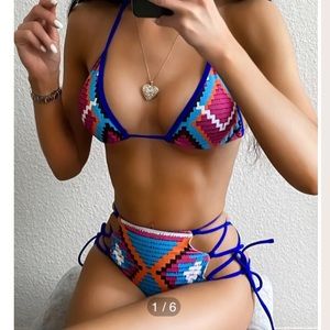 Aztec Print Bikini
